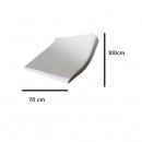 Hartie alba offset 60 g/mp, 70 x 100 cm, Prisma Bright Offset