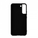 Husa Spacer Pentru Samsung Galaxy S22 Plus Silicon + Microfibra Negru