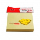 Notes autoadeziv 76x76 mm galben, 100 file, B4U