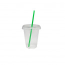 Pahare Plastic PET pentru Frappe 350 ml, 50 buc/set