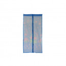 Perdea magnetica anti-insecte model flori, 90 x 210 cm