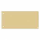 Separatoare carton biblioraft, 180 g/mp, 105 x 240 mm, 100/set, KANGARO - chamois