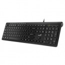 Tastatura Genius SlimStar 230, USB, negru
