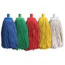 Rezerva Mop din Bumbac 250g, Cod de culori (Galben, Rosu, Verde, Albastru)