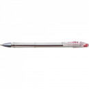 Pix PENAC CH6, transparent, 0.7mm, varf metalic scriere rosu