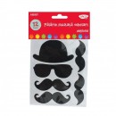 Abtibild palarie, mustata, ochelari DACO - AB007