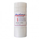 Banda adeziva 18mm x 33 m, 50 microni, Optima, invizibila - se rupe usor, cu mana