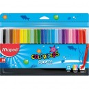 Carioci Maped Color'Peps Ocean, 24 culori/set
