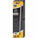 Creion grafit Bic ECO Evolution Black fara radiera 12buc/set
