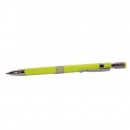 Creion mecanic 2.0 mm, varf retractabil, accesorii cromate