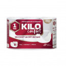 Hartie igienica Super Soft cu 3 straturi Kilo Confort, 6 role/set