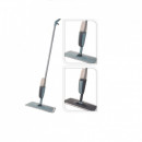 Mop plat microfibra cu coada si sistem de pulverizare, 41 x10 cm