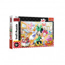 Puzzle Ilustrat TREFL-Minnie Mouse 100 piese, 41 x 27 cm