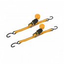 Set 2 Chinji profesionale de legare cu clichet 25 mm x 5 m industrial