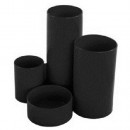 Suport FLARO de birou tubular cu 4 compartimente, diferite culori