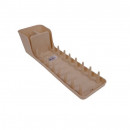 Suport scurgator din plastic pentru vase si tacamuri, Slim