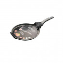 Tigaie pentru Clatite, Brio Stone, aluminiu forjat 25 cm