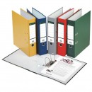 BIBLIORAFT PLASTIFIAT 8CM 180 GRADE ALBASTRU LEITZ
