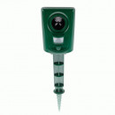 Aparat cu ultrasunete Animal Repeller Solar, impotriva pasarilor si animalelor, 100mp