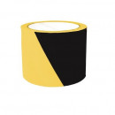 Banda pentru avertizare 75mm x 100m, 30 microni, Office Products Safety Warning - negru/galben