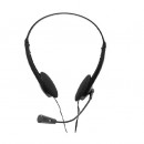 Casca cu microfon Spacer SPK-223, Chatting, Stereo, 3.5 mm