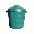 Cos Din Plastic pentru Damigeana 25 L, verde