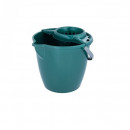 Galeata cu storcator 12 l, verde, cal II-a