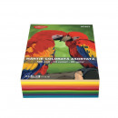Hartie colorata A4, 500 coli 10 culori DACO 80g/mp