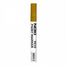 Marker cu vopsea Noki, varf rotund, 4mm, Auriu