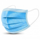 Masca - Acoperitoare protectie unica folosinta, 3 straturi, albastru 50 buc\cutie