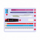 Penar 2 fermoare PE239E echipat 37 piese Daco