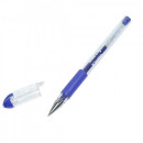 Pix cu gel ARTLINE Softline 1500, rubber grip, varf 0.7mm, albastru