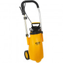Pulverizator cu presiune (vermorel) portabil cu rotile 12 l, Heinner, 2.5 bar, 3 m furtun flexibil