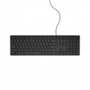 Tastatura Dell Multimedia B216 cu fir, USB, layout Romana (QWERTZ) Black