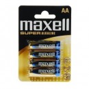 Baterii Maxell Alkaline AA (LR6) 4buc/blister