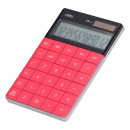 Calculator Birou Deli Modern Touch 1589, 12 digiti, rosu
