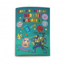 Carte de colorat B5, 16 file, ''Robotii Galaxiei'' Artpress