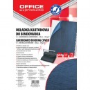 Coperta carton imitatie piele 250g/mp, A4, 100/top Office Products negru