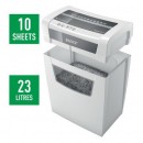 Distrugator documente Leitz IQ Home Office, nivel de securitate P4, Cross-Cut