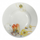Farfurie adanca Opal 23 cm portelan decor Elegance