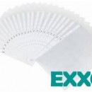 Folie protectie documente 40 microni, A4, 100 bucati/set Exxo