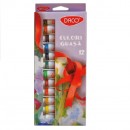 Guase Culori pastel ulei, 12buc/set Daco