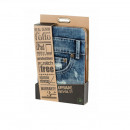 Husa-Stand de protectie pentru tableta 7-8" Jeans Folio Stand Trust