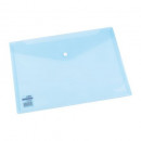 Mapa Plastic Cu Buton A4 Deli, Culori Transparente