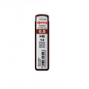Mine creion mecanic Rotring, 0.5 mm , HB, 12 bucati/cutie