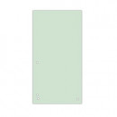Separatoare carton biblioraft, 190 g/mp, 105 x 235mm, 100/set, DONAU Duo - verde
