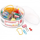 Set Accesorii Birou Agrafe, Clipsuri, Elastic, Pioneze, Deli