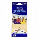 Acuarele tempera School Friendly pe baza de apa, 12culori x 6 ml