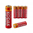 Baterii KODAK Super Heavy Duty ZINC, R6, AA, 4 bucati/set
