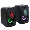 Boxe Gaming Spacer Storm 2.0, RMS 6W (2x3W), 4xLED